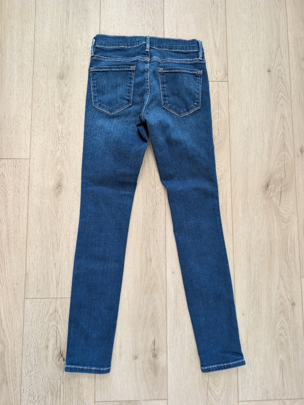 FRAME Le Skinny de Jeanne Jeans | Dark Blue - Picture 9 of 13